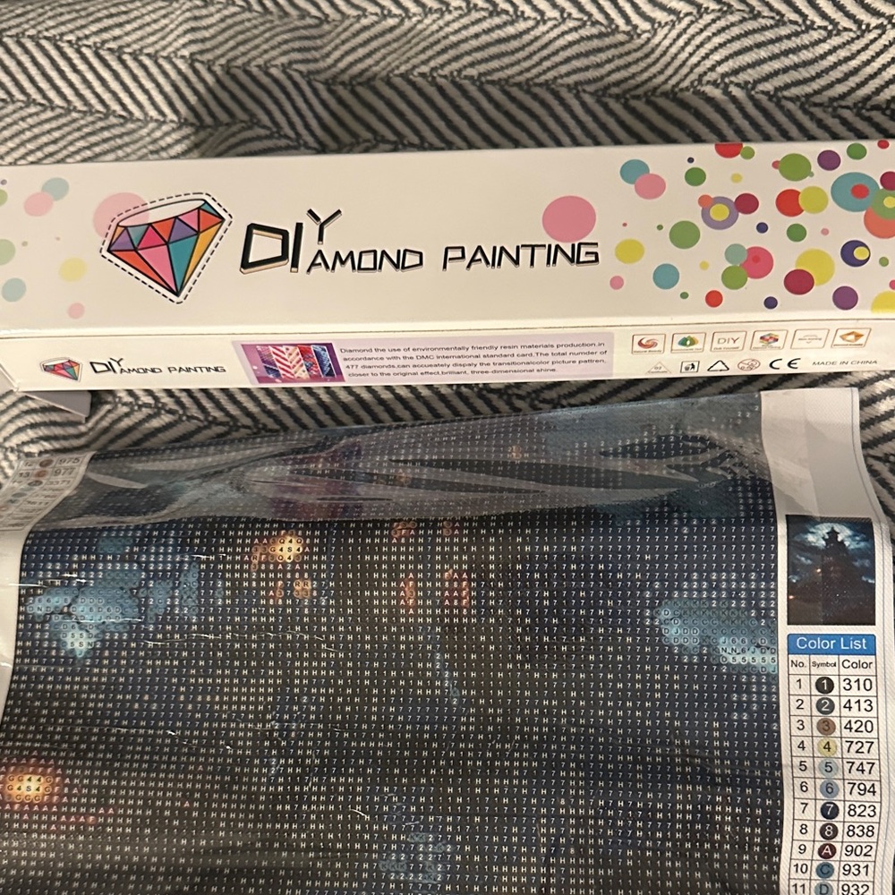 DIY Diamond Number Kit